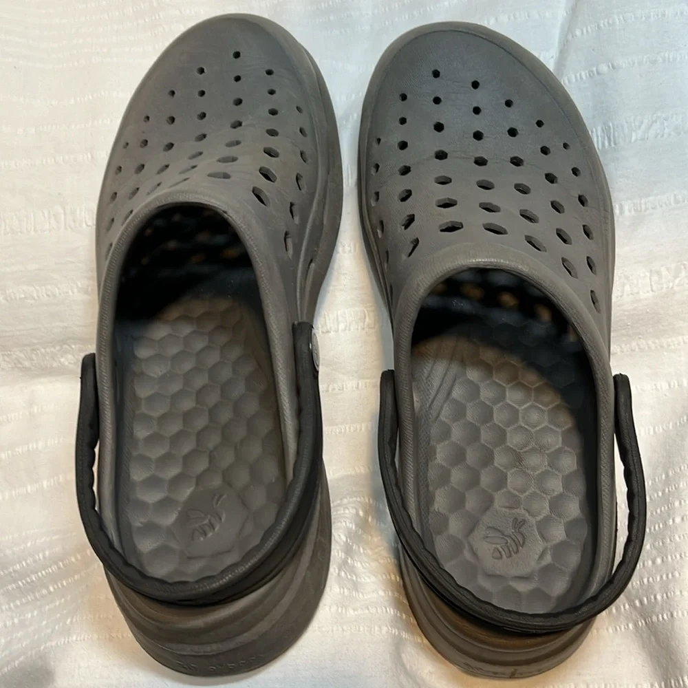 Joybees Kids Waterproof SANDALS Clogs J 5 Gray